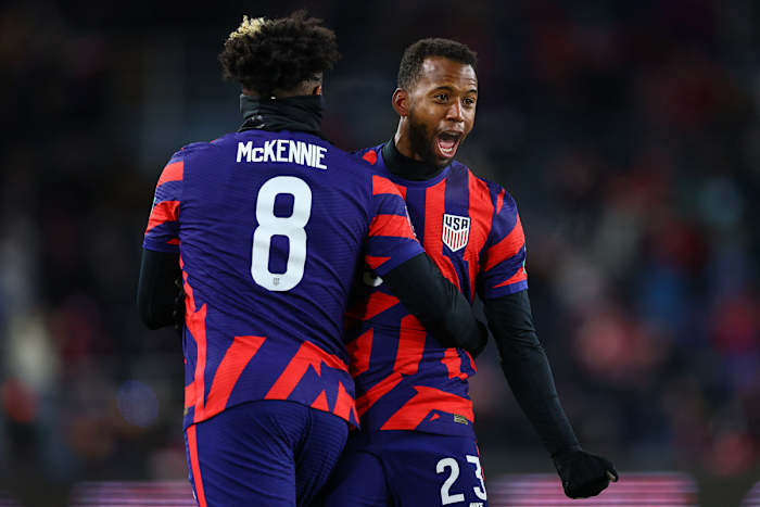 USMNT's Weston McKennie and Kellyn Acosta